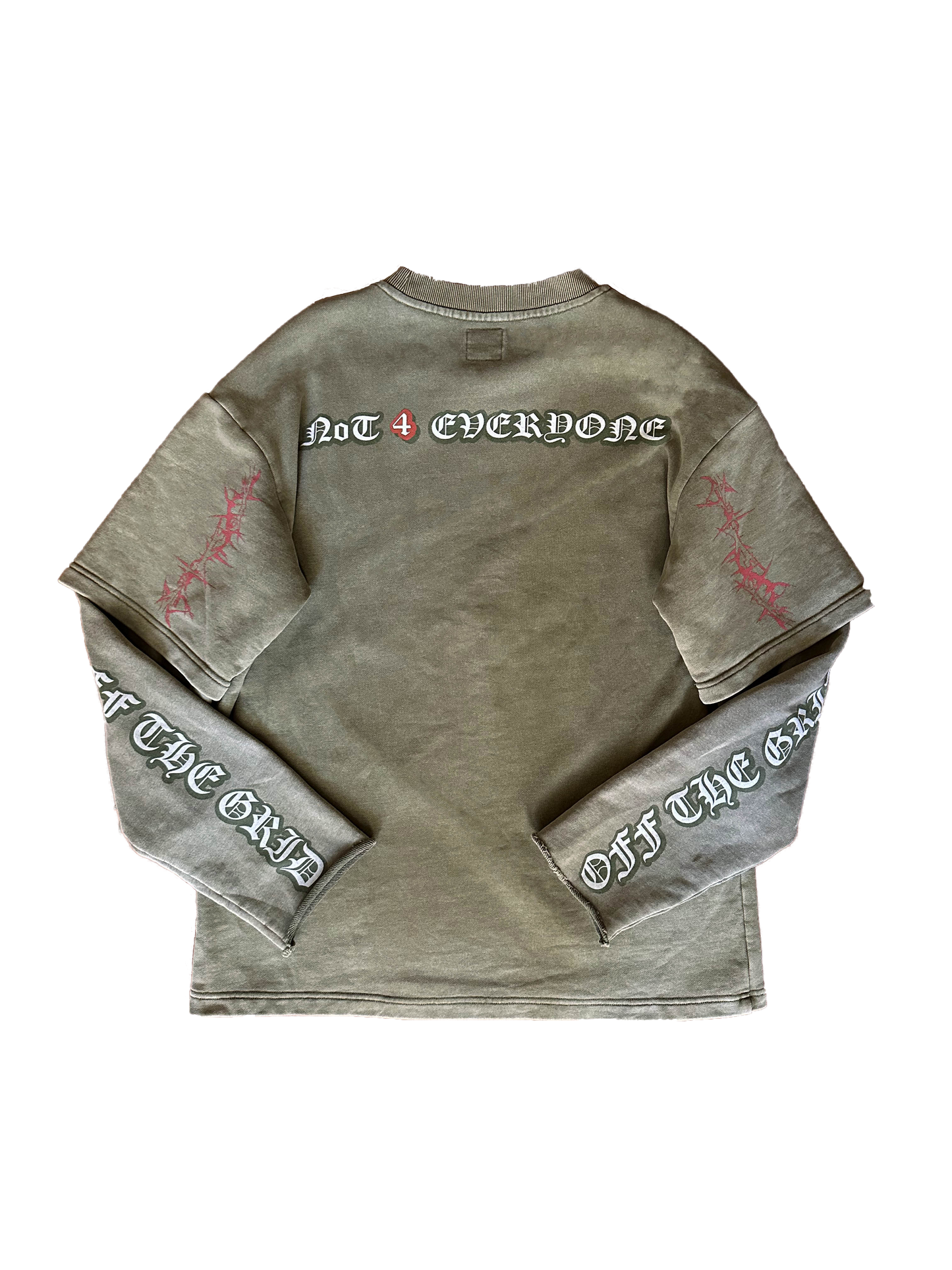 "NOT 4 EVERYONE" LONGSLEEVE